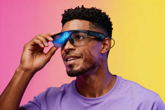 Bluetooth Audio Smart Glasses with Polarized UV400 Lenses | Wireless Stereo Music & Hands-Free Calling Sunglasses