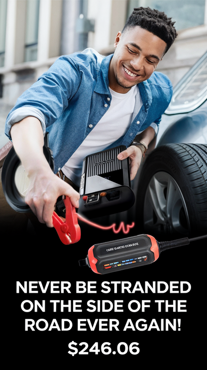 Car Emergency Start Power Supply inflate Car Tire all in one