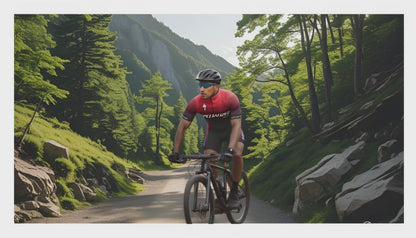 New Men's  Mountain Road Bike Long Sleeve Cycling Suit Set
