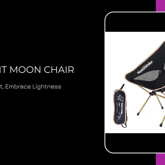 Ultra-light moon chair by@Outfy