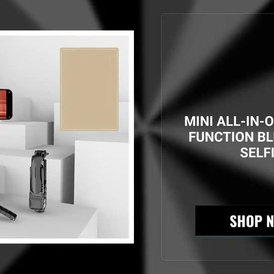 Mini All-in-one Multi-function Bluetooth Selfie by@Outfy