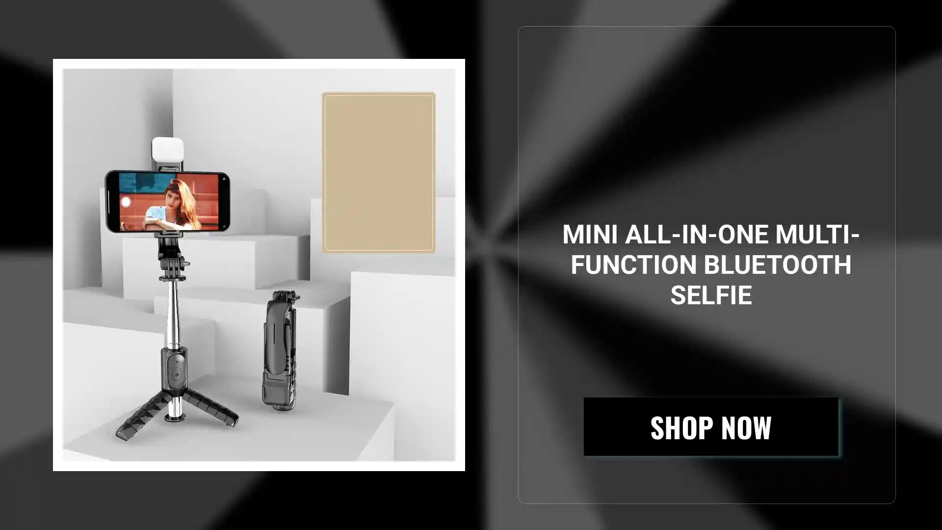 Mini All-in-one Multi-function Bluetooth Selfie by@Outfy
