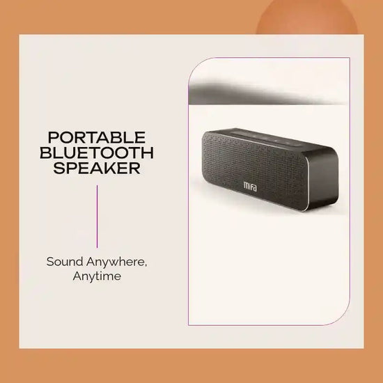Portable bluetooth speaker by@Outfy