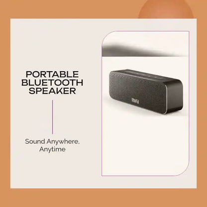 Portable bluetooth speaker by@Outfy