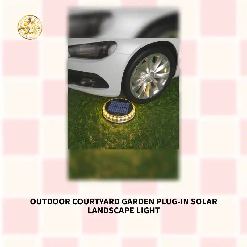 Outdoor Courtyard Garden Plug-in Solar Landscape Light by@Outfy