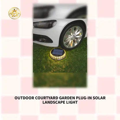 Outdoor Courtyard Garden Plug-in Solar Landscape Light by@Outfy
