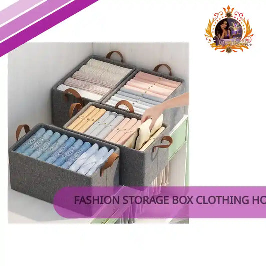 Fashion Storage Box Clothing Household by@Outfy