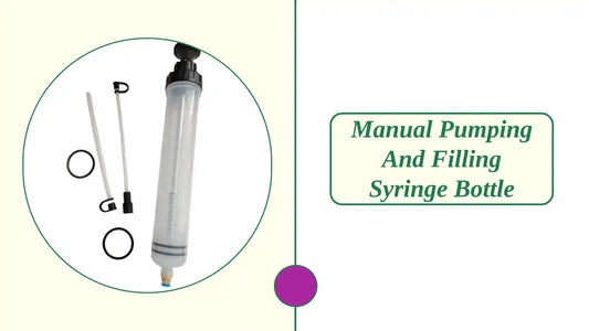 Manual Pumping And Filling Syringe Bottle by@Outfy