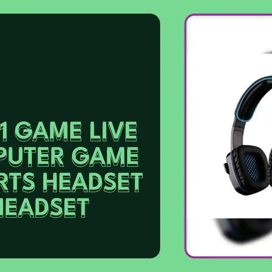 SA901 game live computer game esports headset headset by@Outfy