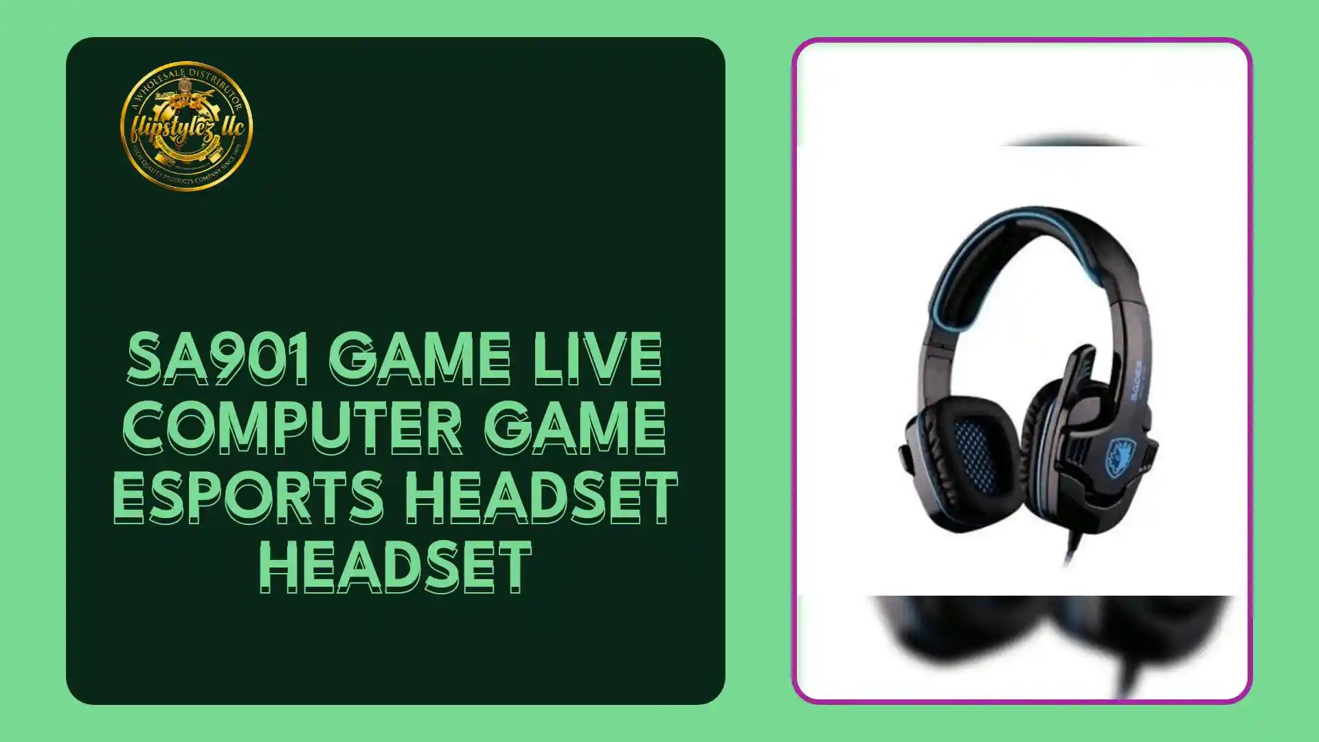 SA901 game live computer game esports headset headset by@Outfy