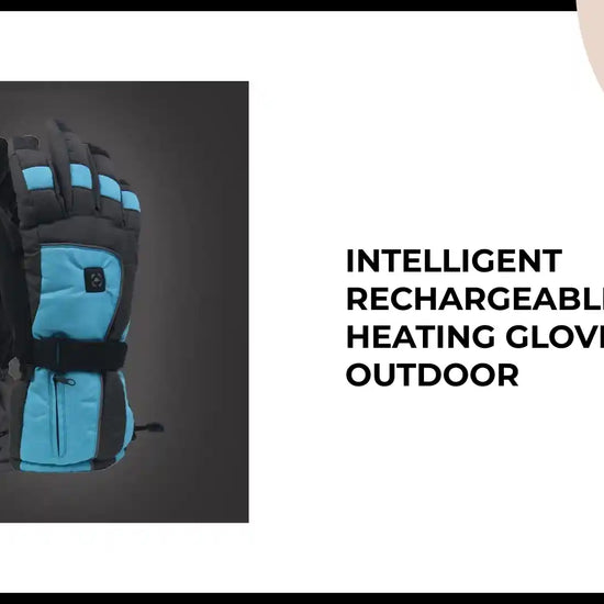 Intelligent Rechargeable Heating Gloves Outdoor by@Outfy