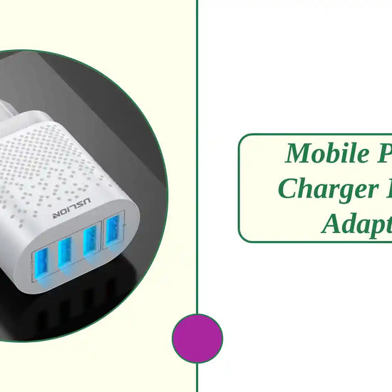 Mobile phone charger power adapter by@Outfy