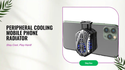 Peripheral cooling mobile phone radiator by@Outfy