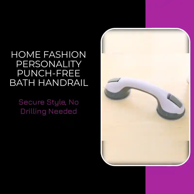 Home Fashion Personality Punch-free Bath Handrail by@Outfy