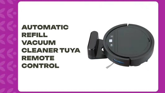 Automatic Refill Vacuum Cleaner TUYA Remote Control by@Outfy
