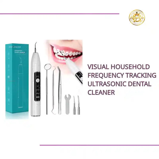 Visual Household Frequency Tracking Ultrasonic Dental Cleaner by@Outfy