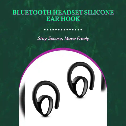 Bluetooth Headset Silicone Ear Hook by@Outfy