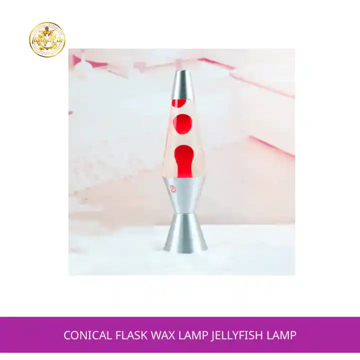 Conical flask wax lamp jellyfish lamp by@Outfy