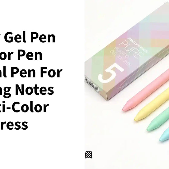Color Gel Pen Color Pen Special Pen For Taking Notes Multi-Color Press by@Outfy