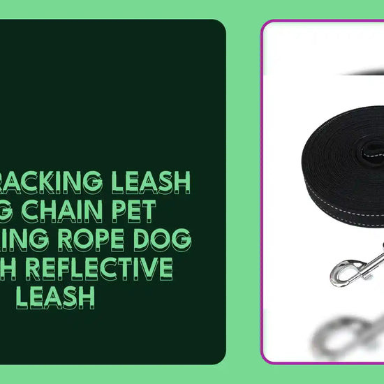 Pet Tracking Leash Dog Chain Pet Tracking Rope Dog Leash Reflective Leash by@Outfy