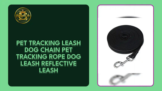 Pet Tracking Leash Dog Chain Pet Tracking Rope Dog Leash Reflective Leash by@Outfy
