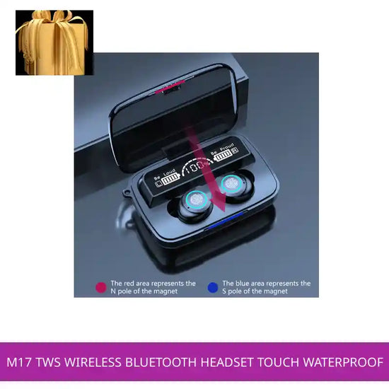 M17 TWS wireless bluetooth headset touch waterproof by@Outfy