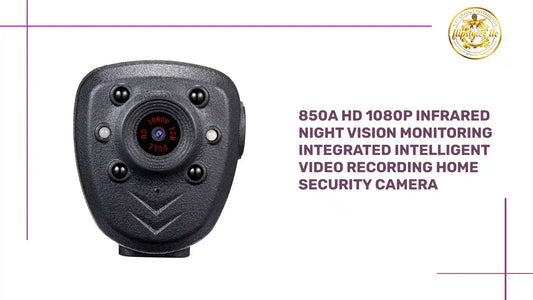 850A HD 1080p Infrared Night Vision Monitoring Integrated Intelligent Video Recording Home Security Camera by@Outfy