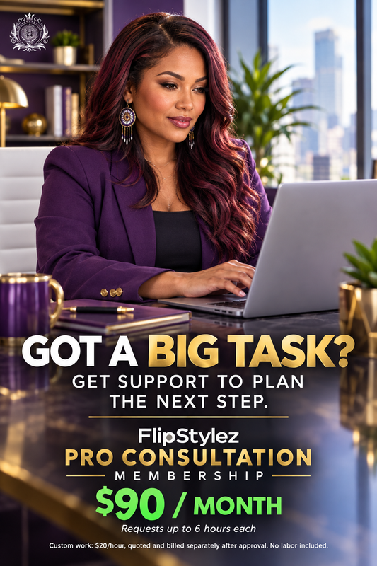 Pro consultation ad, woman at laptop