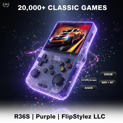 R36S Purple Hero Ad