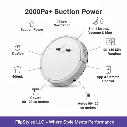 Robot Vacuum Google-Style Feature Graphic