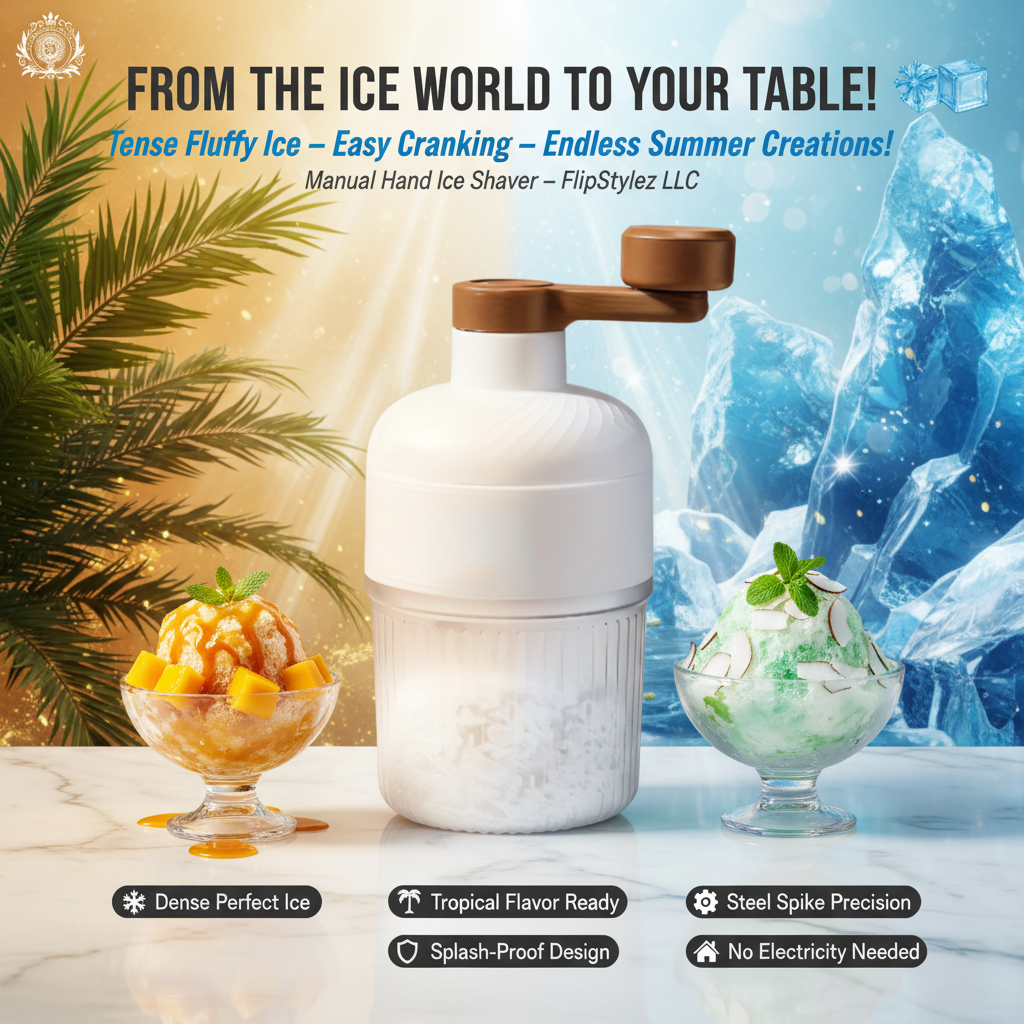 Tropical Paradise Meets Ice World
