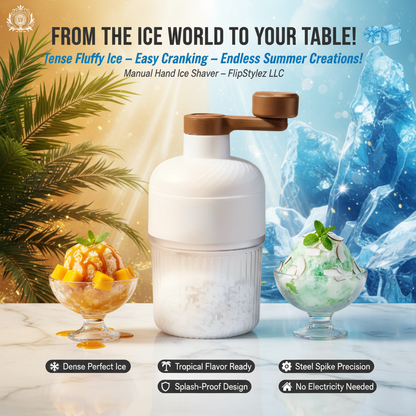 Tropical Paradise Meets Ice World