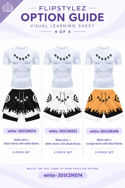 White-shirt two-piece set guide