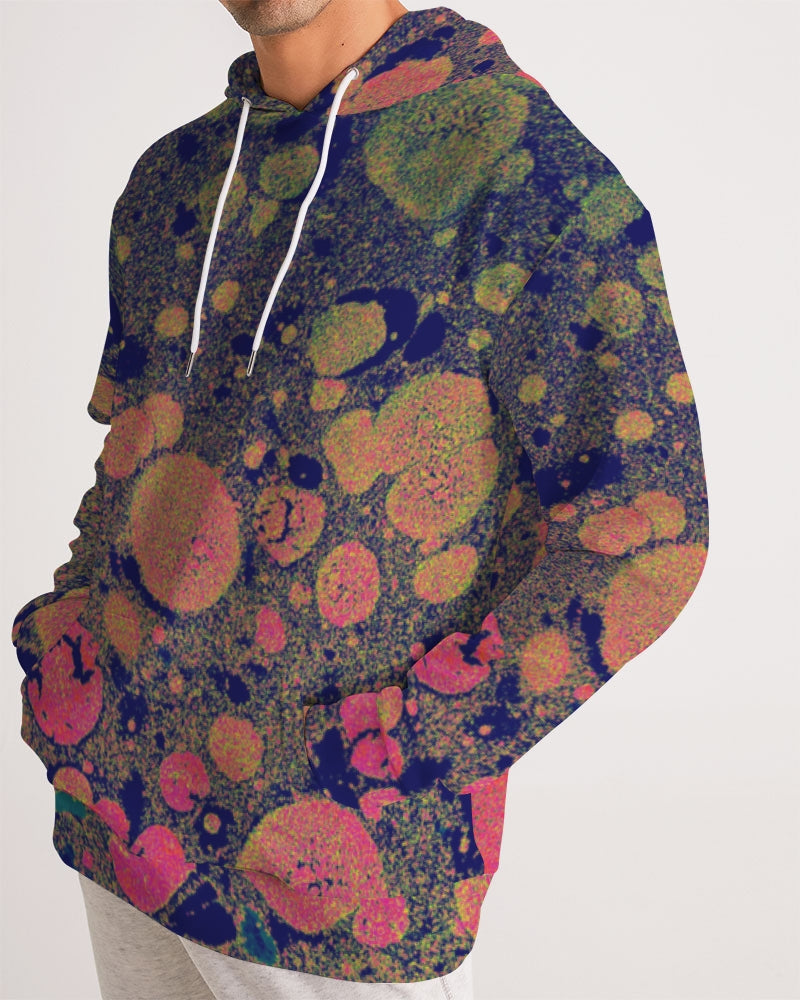 ABSTRACT PRINT COLOR Men's Hoodie