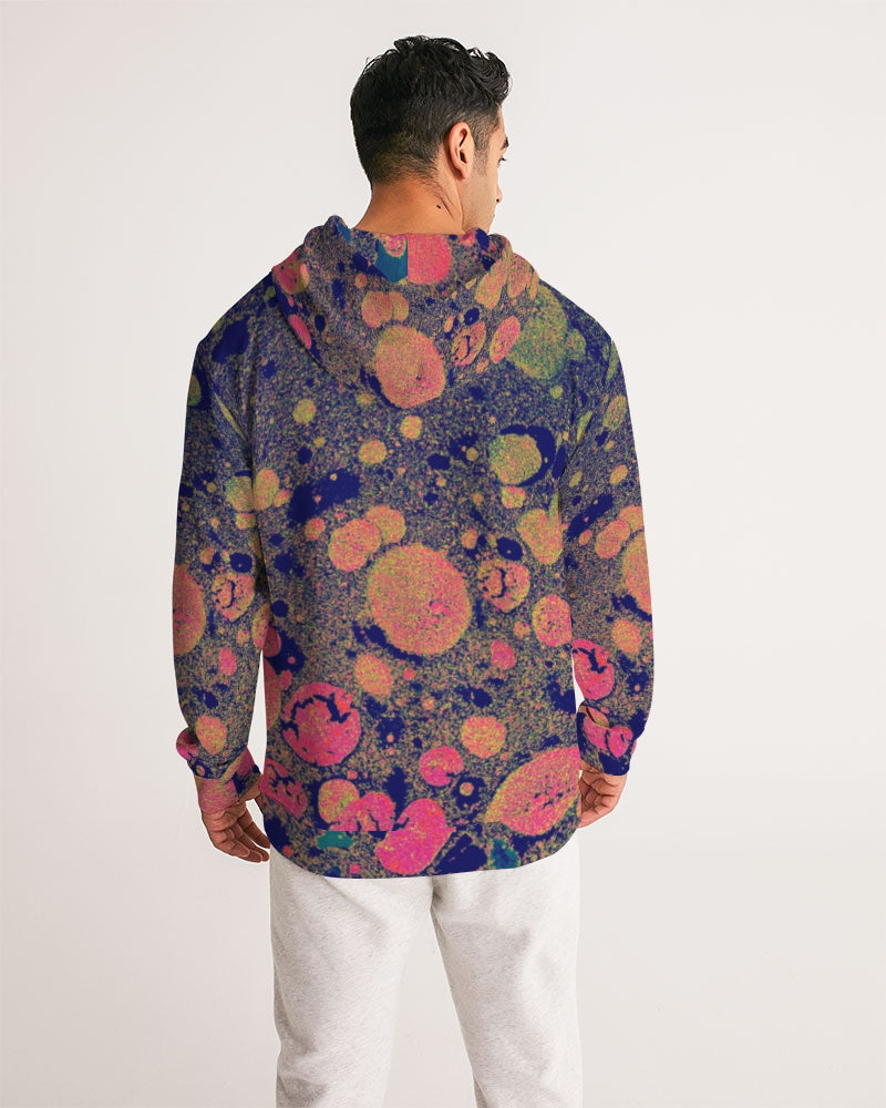 ABSTRACT PRINT COLOR Men's Hoodie