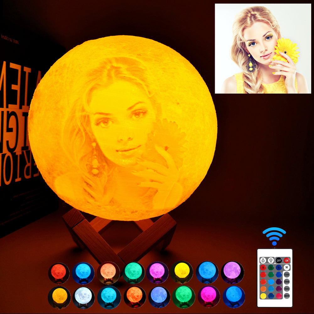 Custom photo Moon Lamp