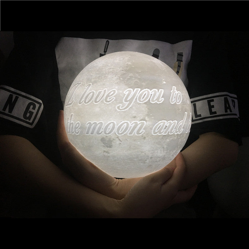 Custom photo Moon Lamp