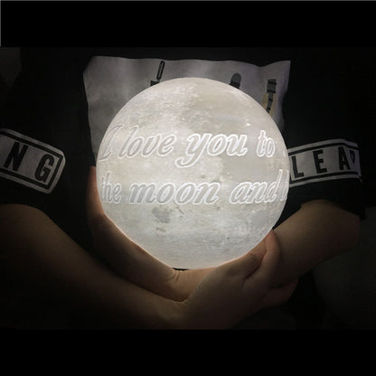 Custom photo Moon Lamp