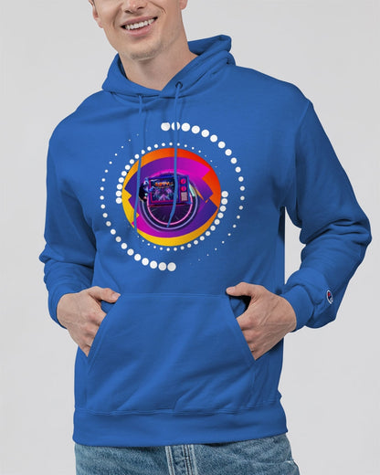 Street design red weird circles Unisex Hoodie | Champion