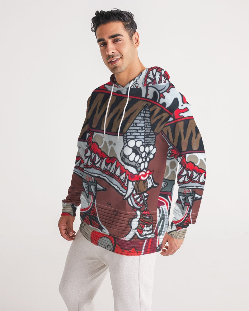 20 cool dragon red design Men's Hoodie