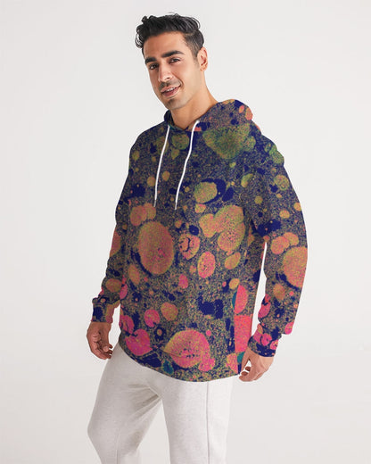 ABSTRACT PRINT COLOR Men's Hoodie