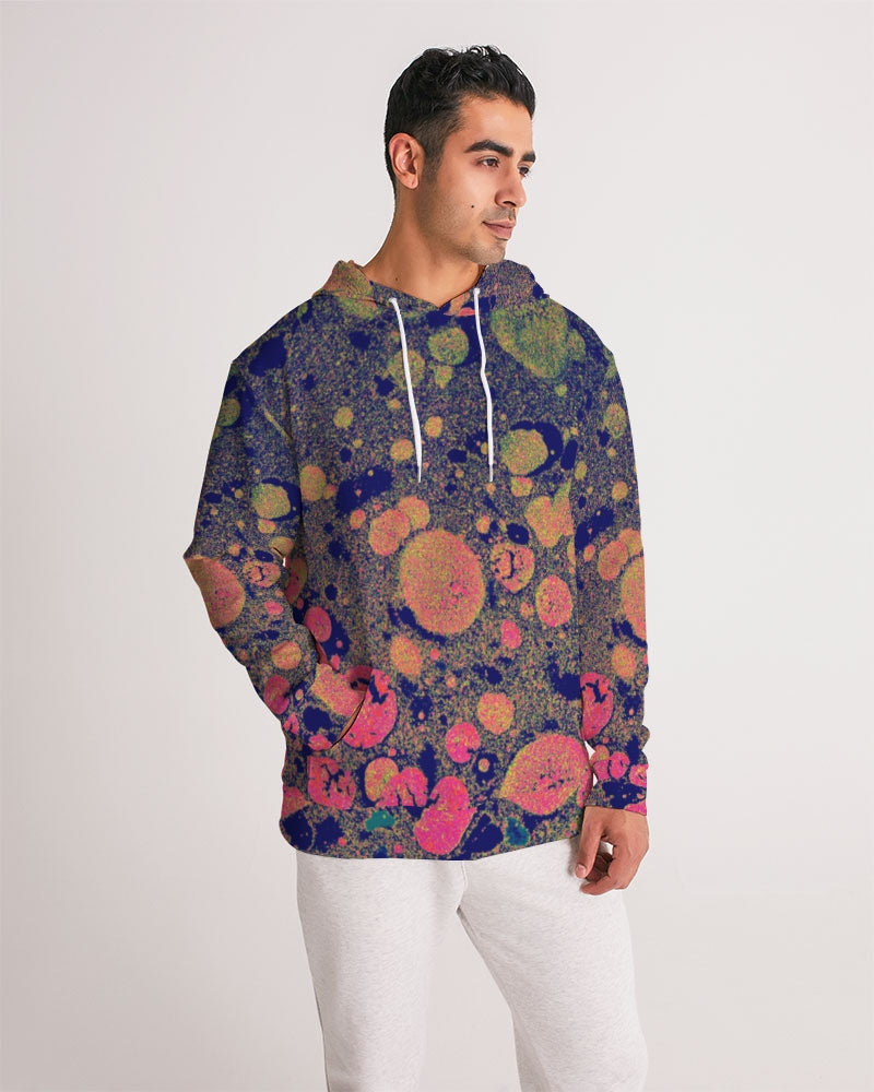 ABSTRACT PRINT COLOR Men's Hoodie