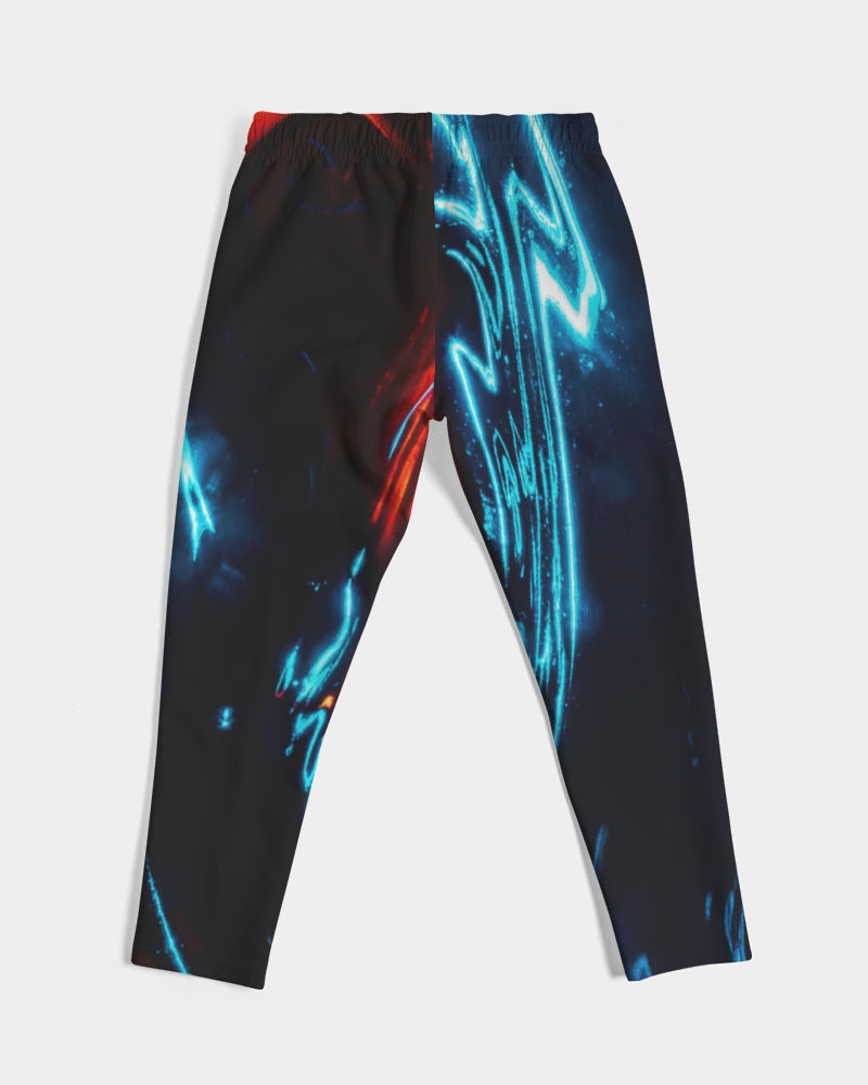 ELECTRICLY BLUE AND RED DESIGN BY FLIPSTYLEZ Men's Joggers