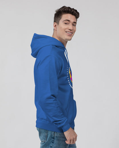 Street design red weird circles Unisex Hoodie | Champion