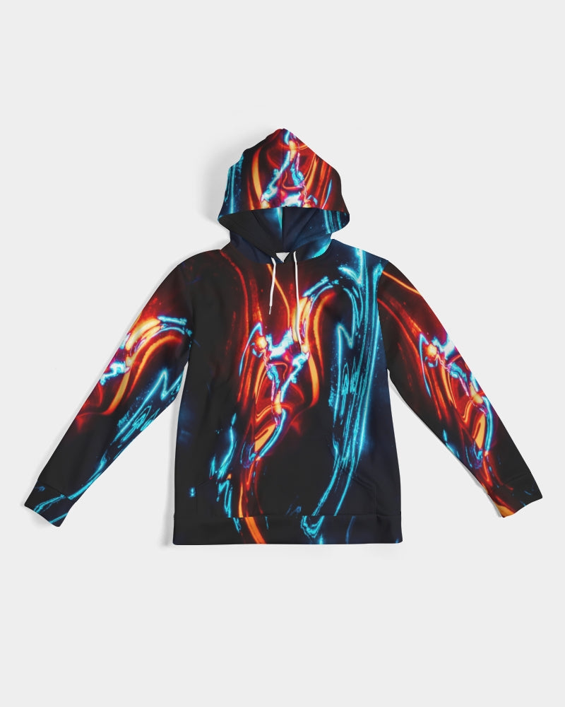 ELECTRICLY BLUE AND RED DESIGN BY FLIPSTYLEZ Men's Hoodie