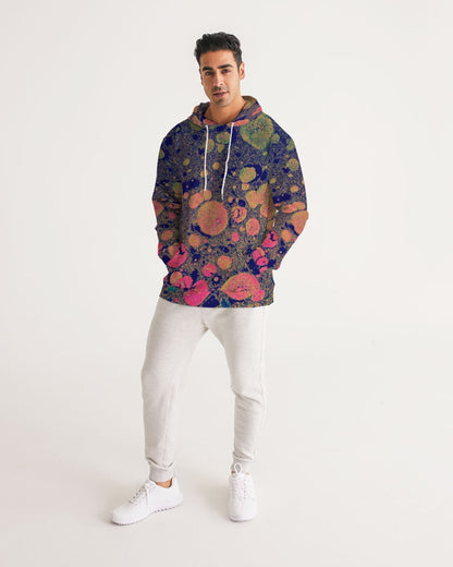 ABSTRACT PRINT COLOR Men's Hoodie