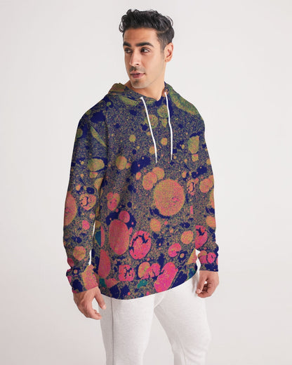 ABSTRACT PRINT COLOR Men's Hoodie