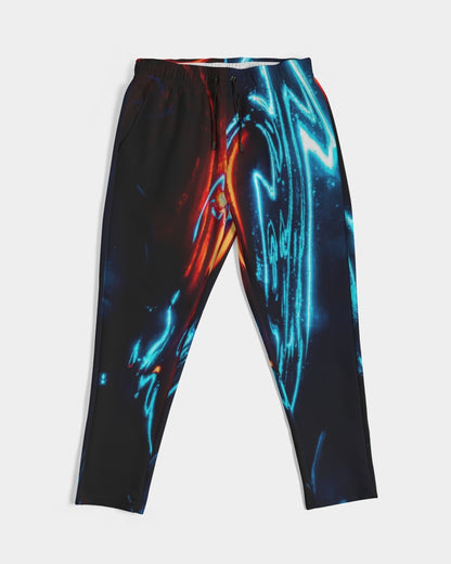 ELECTRICLY BLUE AND RED DESIGN BY FLIPSTYLEZ Men's Joggers
